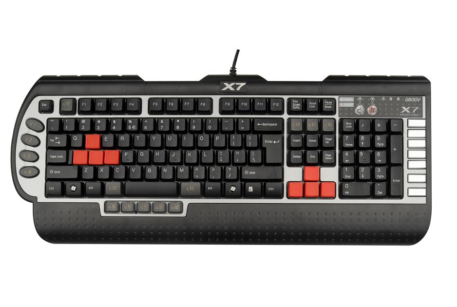 A4TECH X7 G800V USB Gaming Keyboard with 15 Macros Keys in category